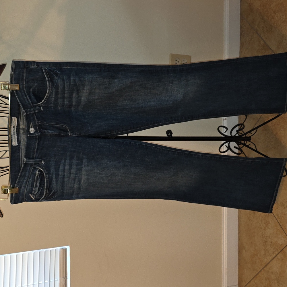 Joe's Jeans Womens Waist 28 Dark Blue Denim (Joni # 11)